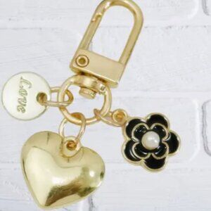 Black Camilla Bag Zipper Charm